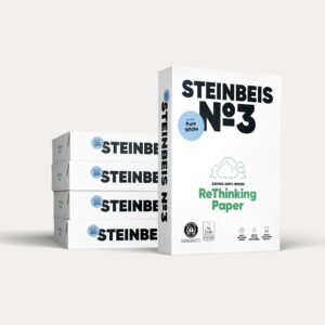 Steinbeis Nr. 3  Pure-White,  DIN  A4  80g,  Preis  pro  Pack  4,49 €  bei   Abnahme  1 Palette - Bitte erfragen Sie die Verfügbarkeit !